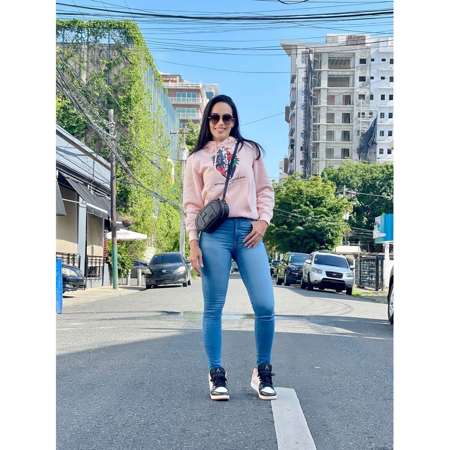 🇩🇴 Un pedacito de tu país en tu pecho – Charly Bryan "República Dominicana" Hoodie | Flag in My Heart Collection