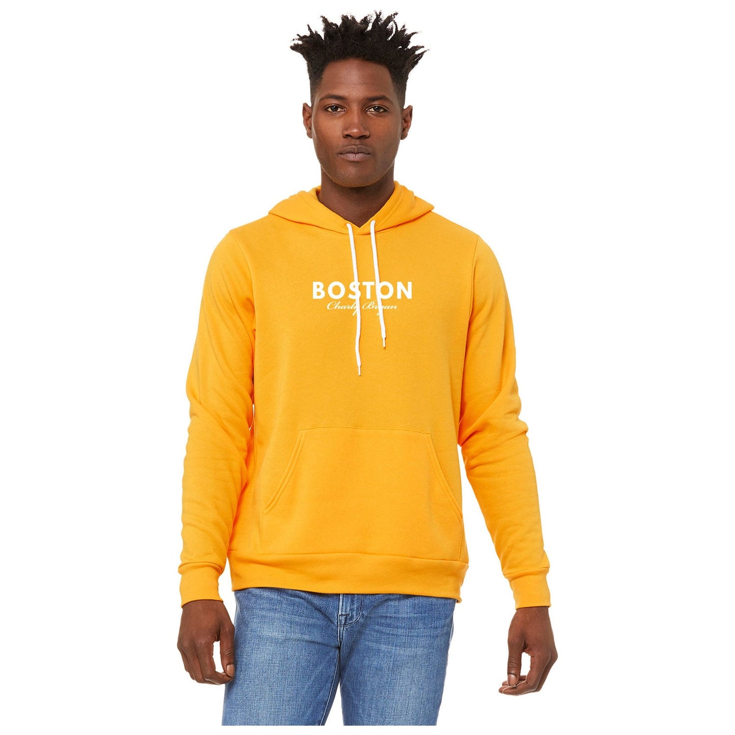 Charly Bryan "Boston Logo" Hoodie - Super Soft and Light Material - City Collection - VERY FEW LEFT, HURRY!!