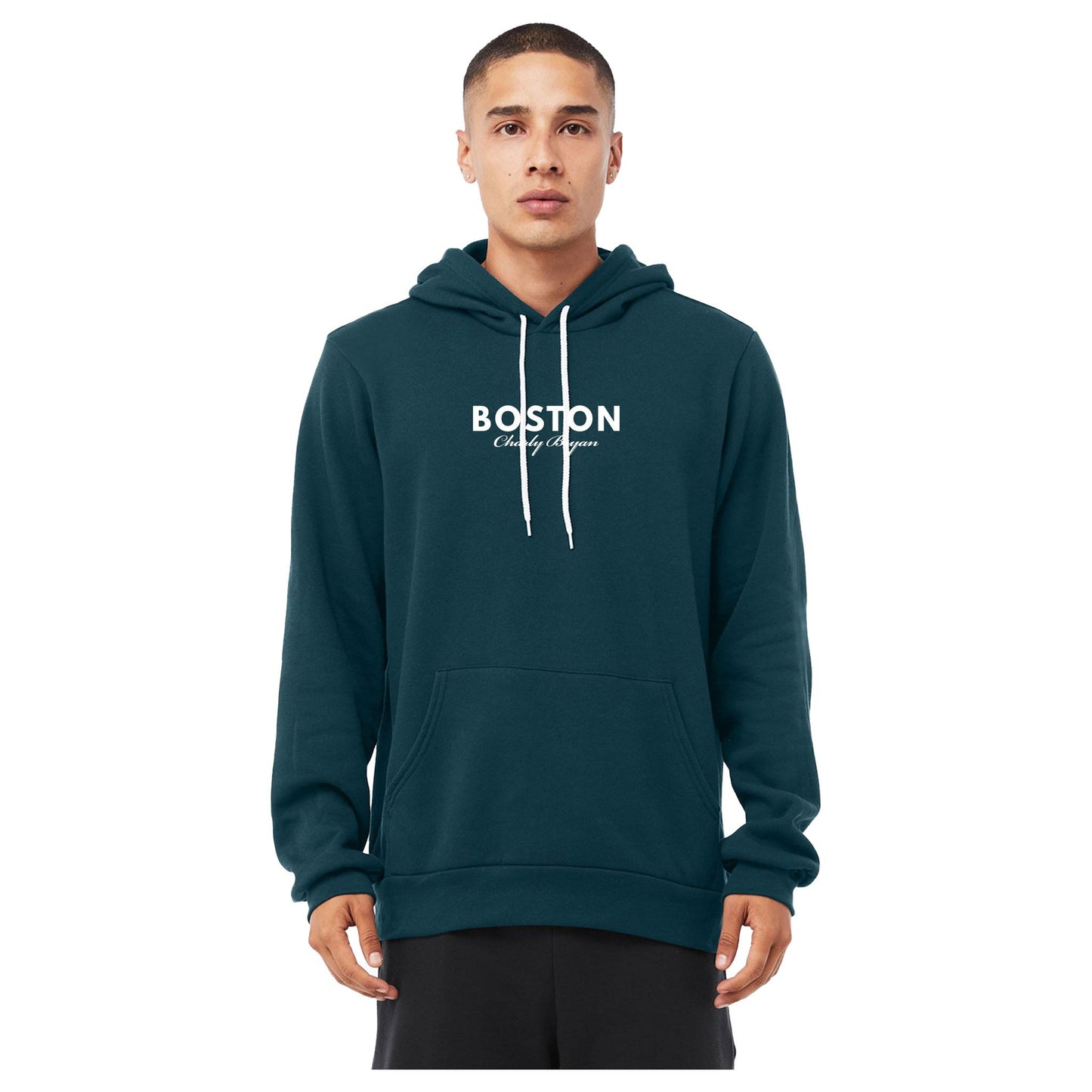 Charly Bryan "Boston Logo" Hoodie - Super Soft and Light Material - City Collection - VERY FEW LEFT, HURRY!!