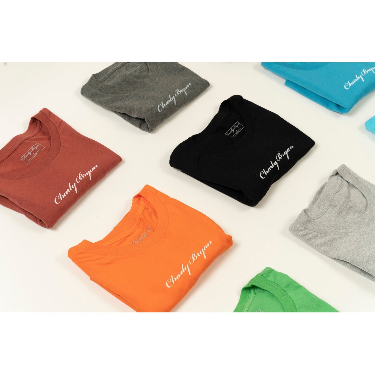 Charly Bryan "Classic Logo" T-Shirt - Premium 100% Ring-Spun Cotton