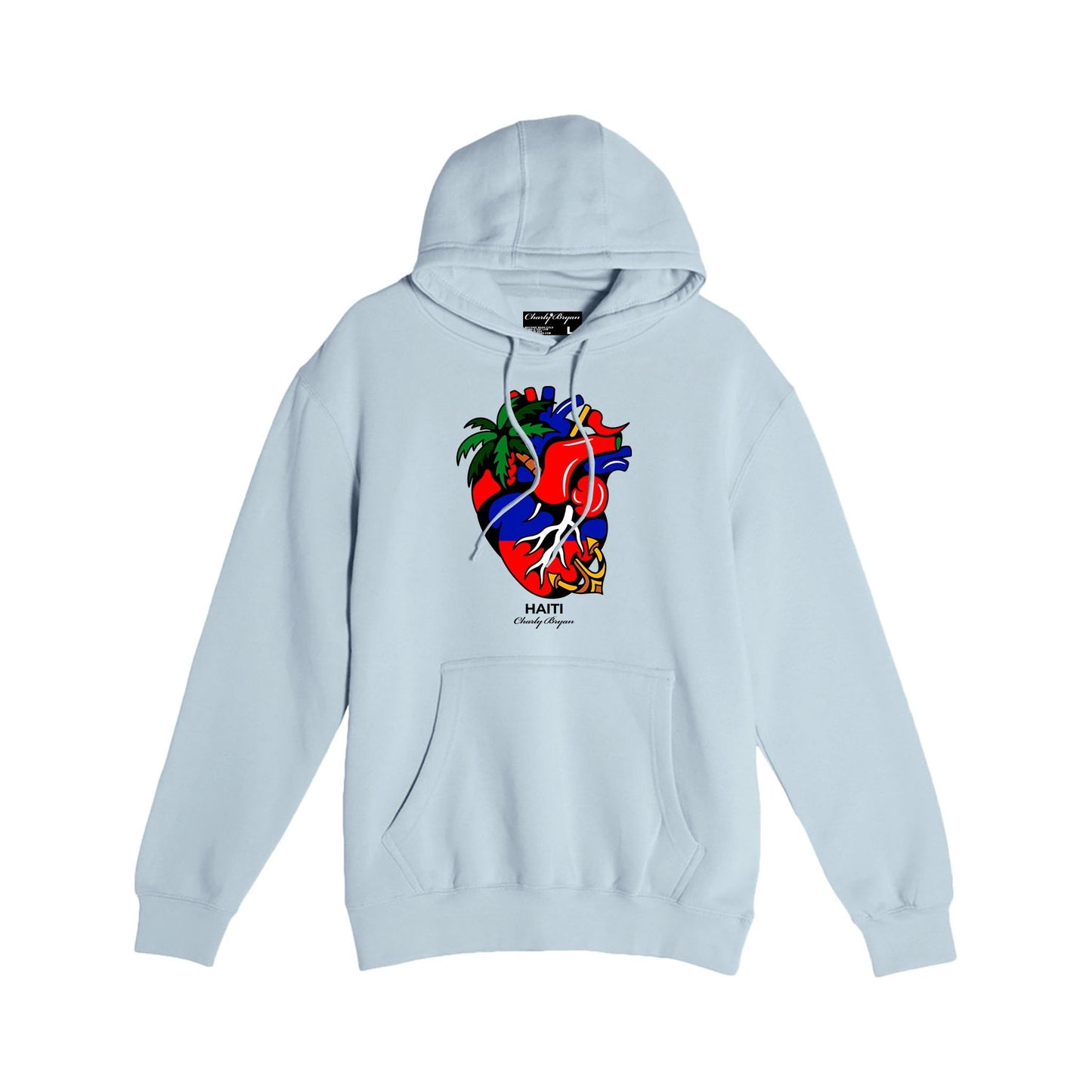 Charly Bryan "Haiti" Hoodie - Flag In My Heart Collection (FREE SHIPPING)