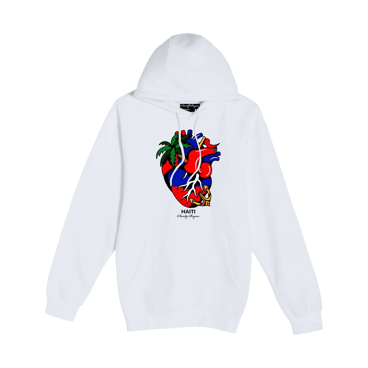 Charly Bryan "Haiti" Hoodie - Flag In My Heart Collection (FREE SHIPPING)