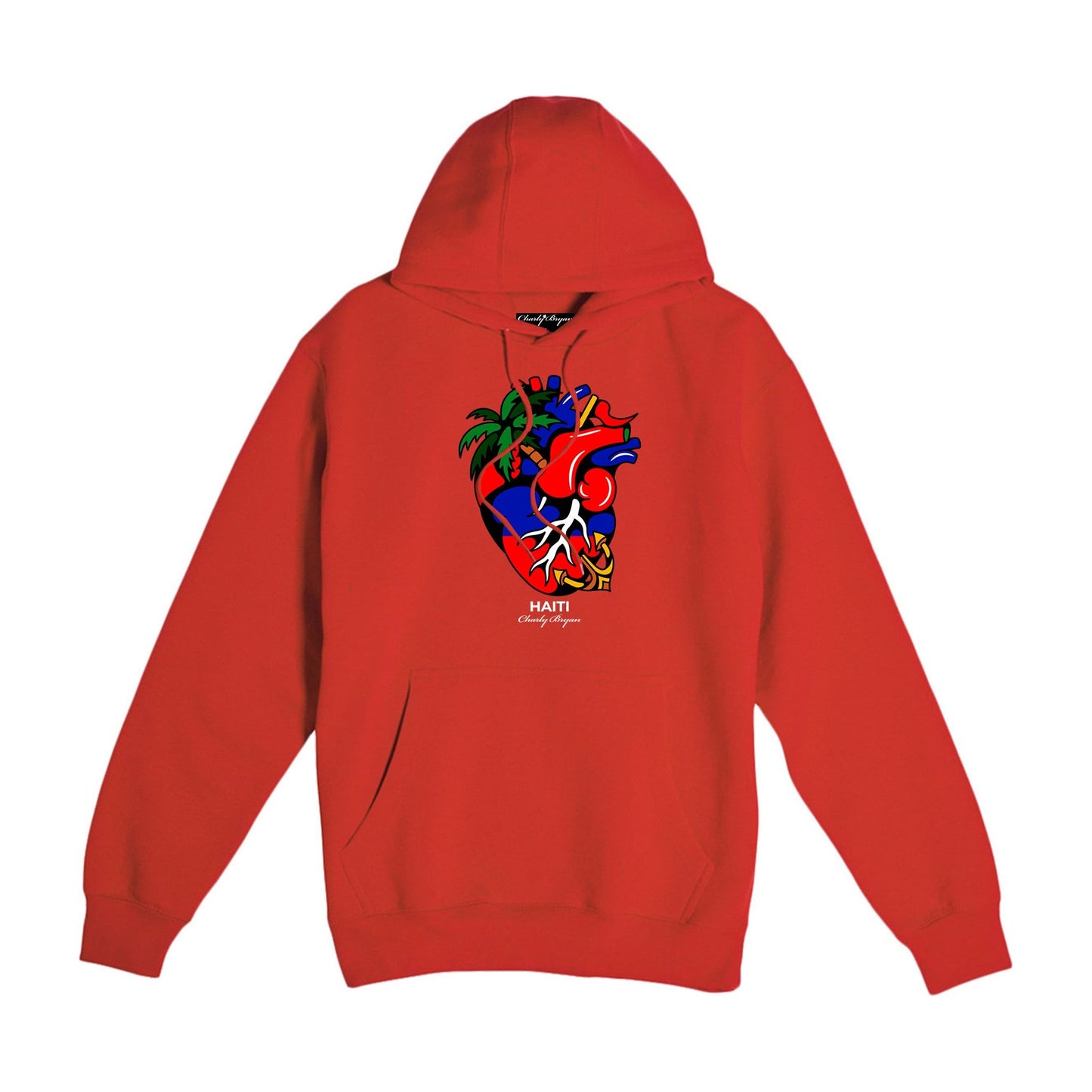 Charly Bryan "Haiti" Hoodie - Flag In My Heart Collection (FREE SHIPPING)