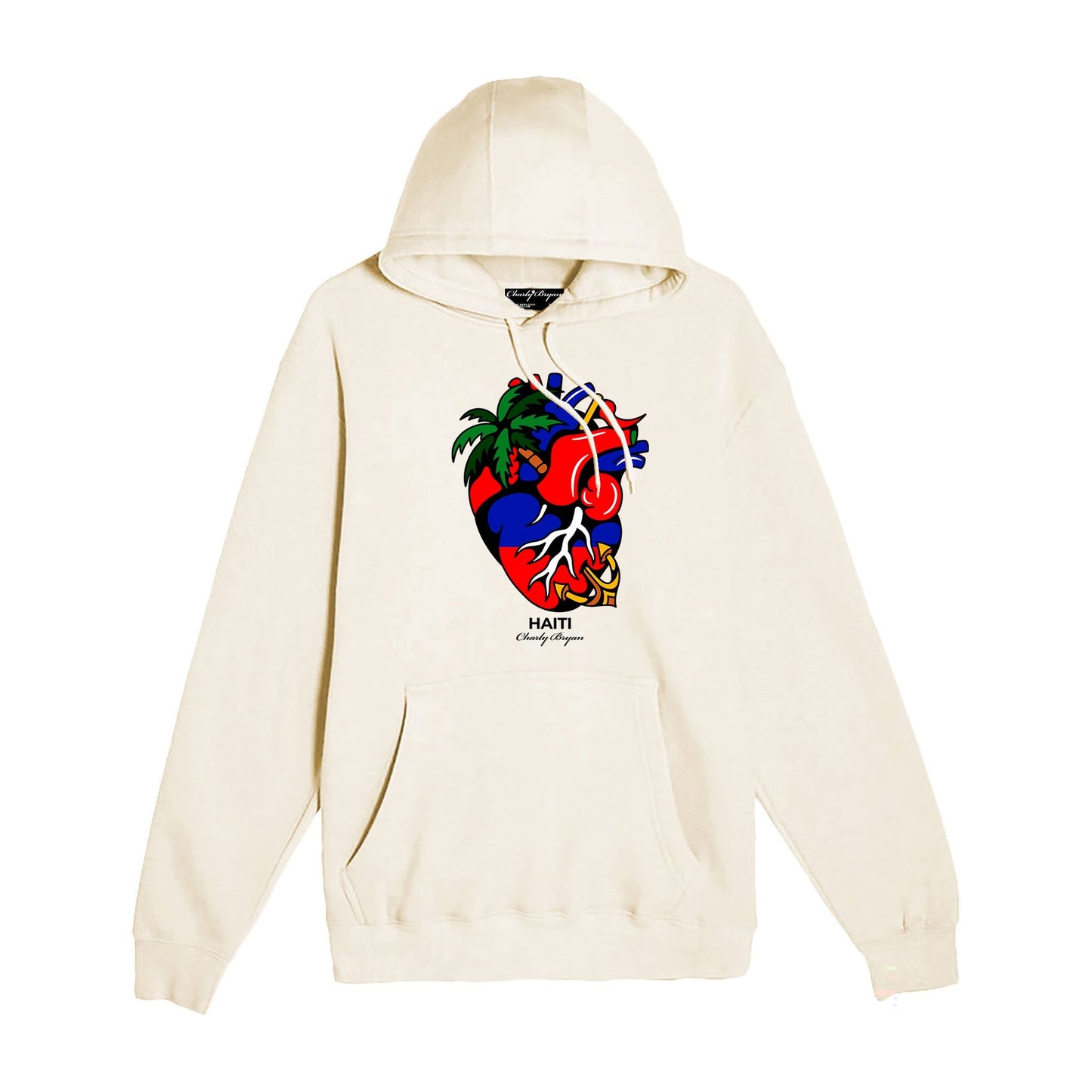 Charly Bryan "Haiti" Hoodie - Flag In My Heart Collection (FREE SHIPPING)