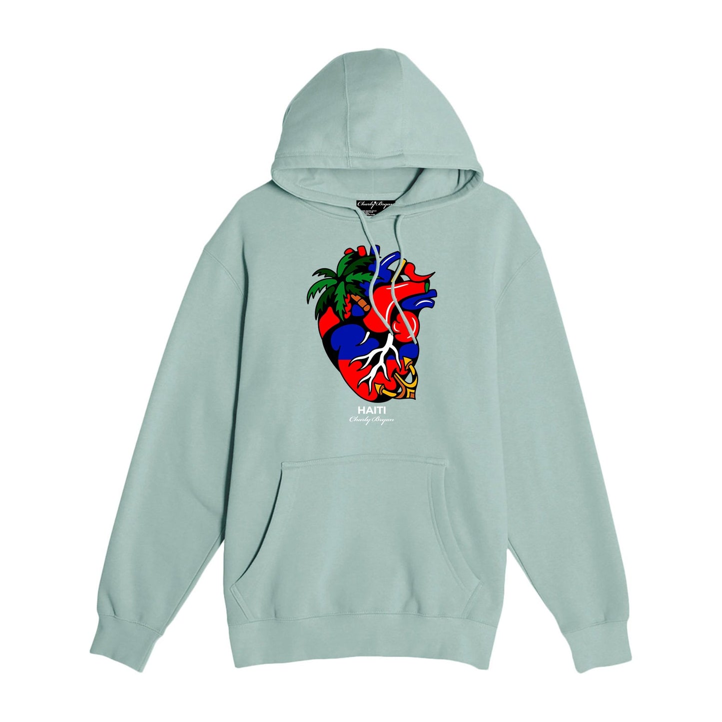 Charly Bryan "Haiti" Hoodie - Flag In My Heart Collection (FREE SHIPPING)