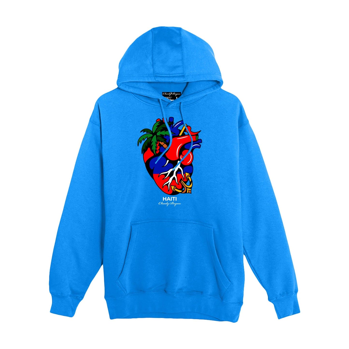 Charly Bryan "Haiti" Hoodie - Flag In My Heart Collection (FREE SHIPPING)