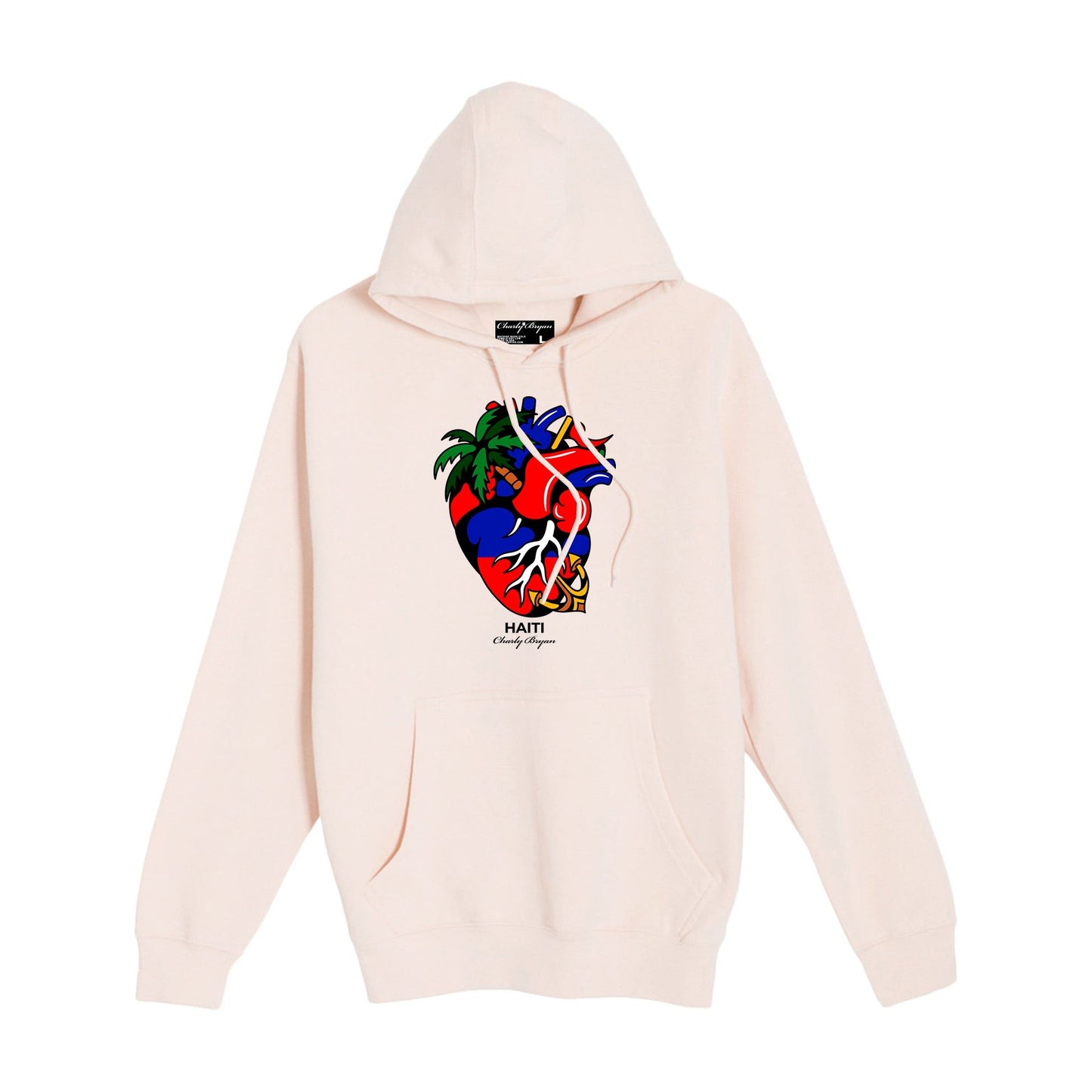 Charly Bryan "Haiti" Hoodie - Flag In My Heart Collection (FREE SHIPPING)