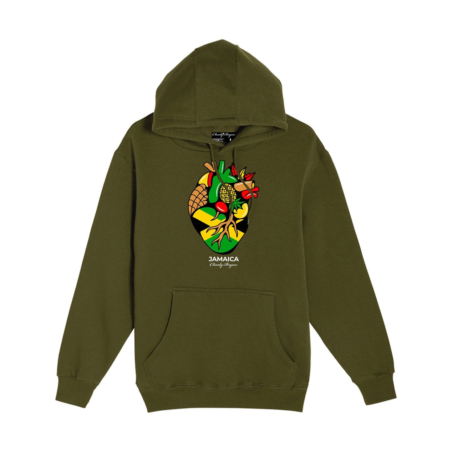 Charly Bryan "Jamaica" Hoodie - Flag In My Heart Collection (FREE SHIPPING)