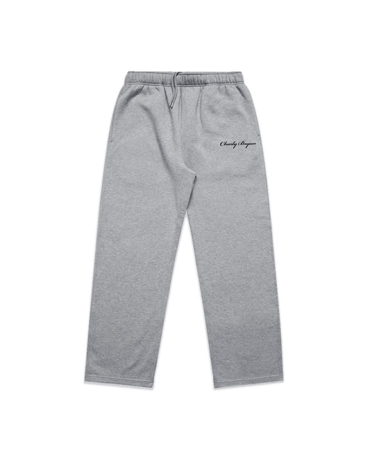 Charly Bryan “Los Sweatpants” – Relaxed Cuffless Sweatpants - Anchos abajo (Charly Bryan Luxury Collection)
