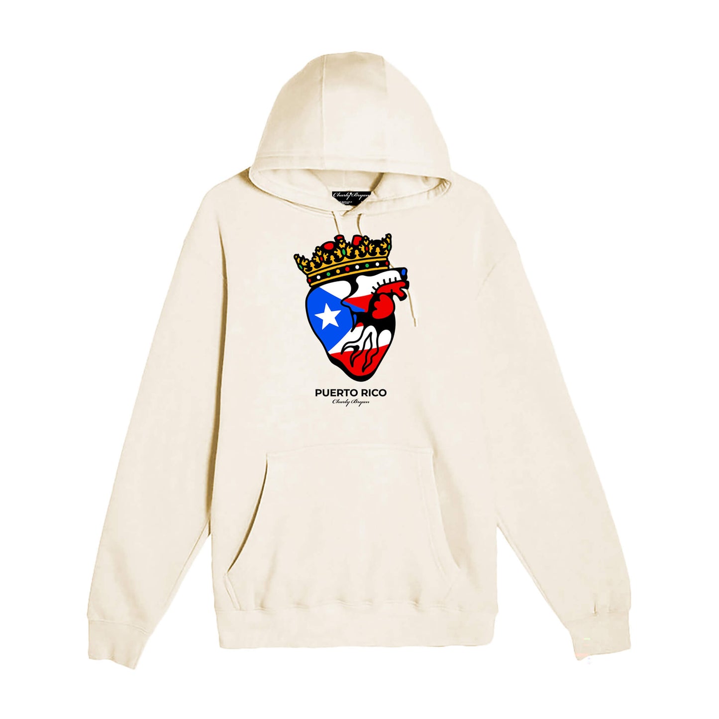 Charly Bryan "Puerto Rico" Hoodie - Flag In My Heart Collection (FREE SHIPPING)