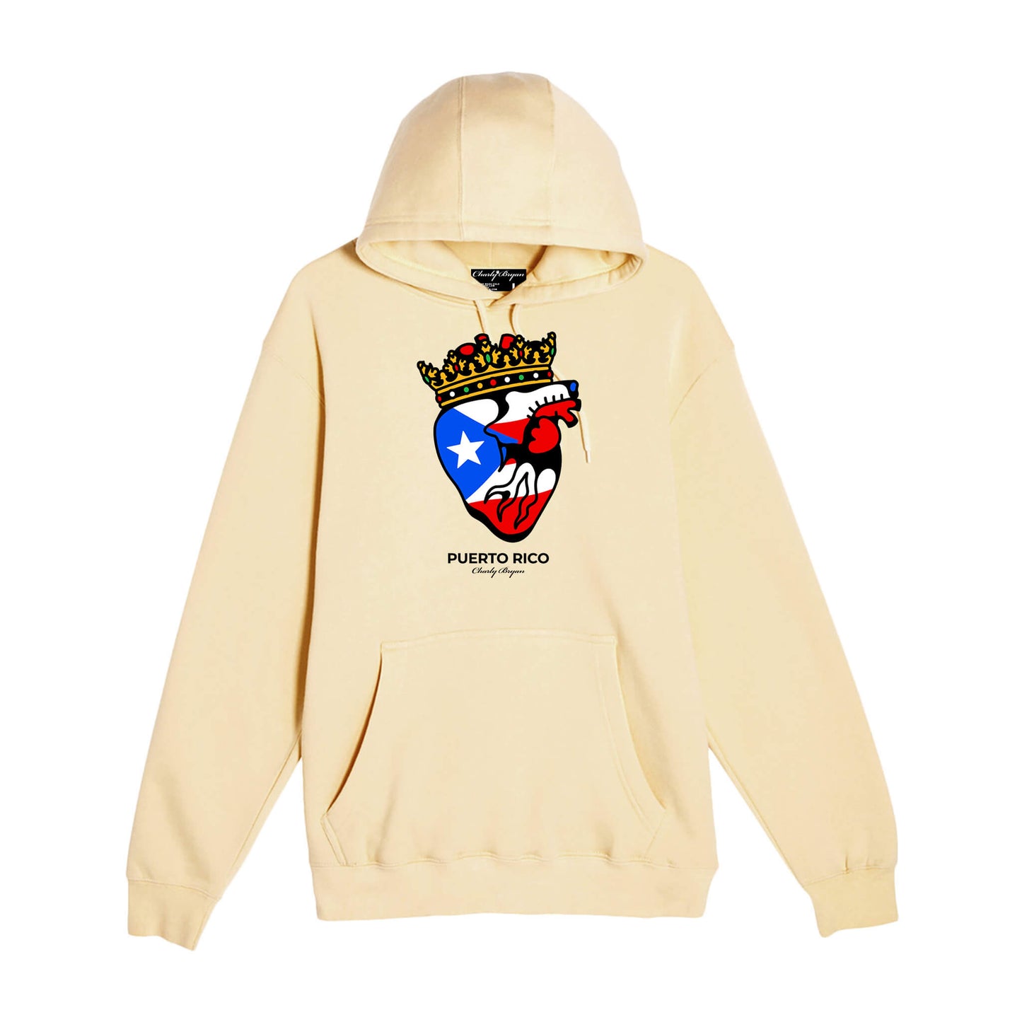 Charly Bryan "Puerto Rico" Hoodie - Flag In My Heart Collection (FREE SHIPPING)