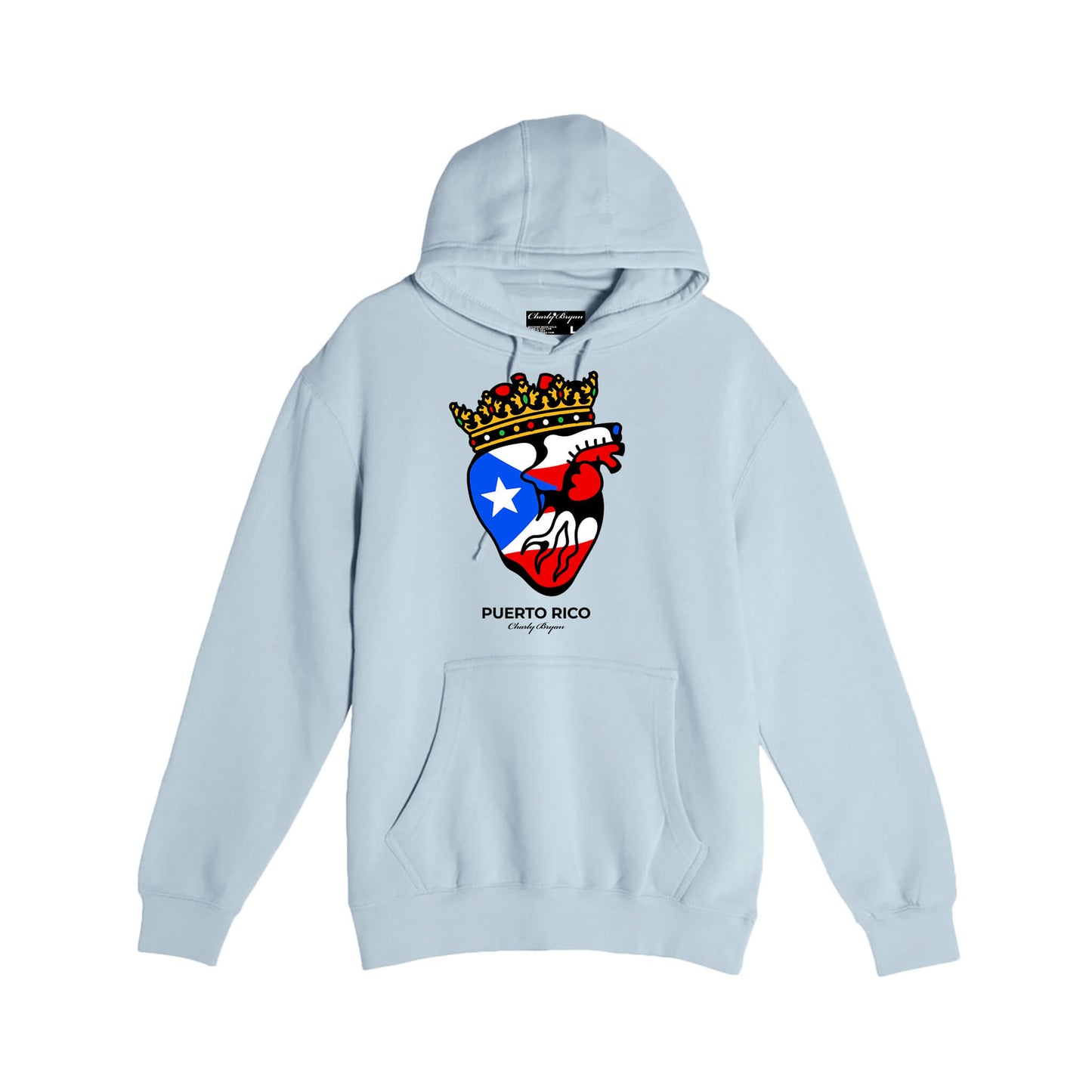 Charly Bryan "Puerto Rico" Hoodie - Flag In My Heart Collection (FREE SHIPPING)