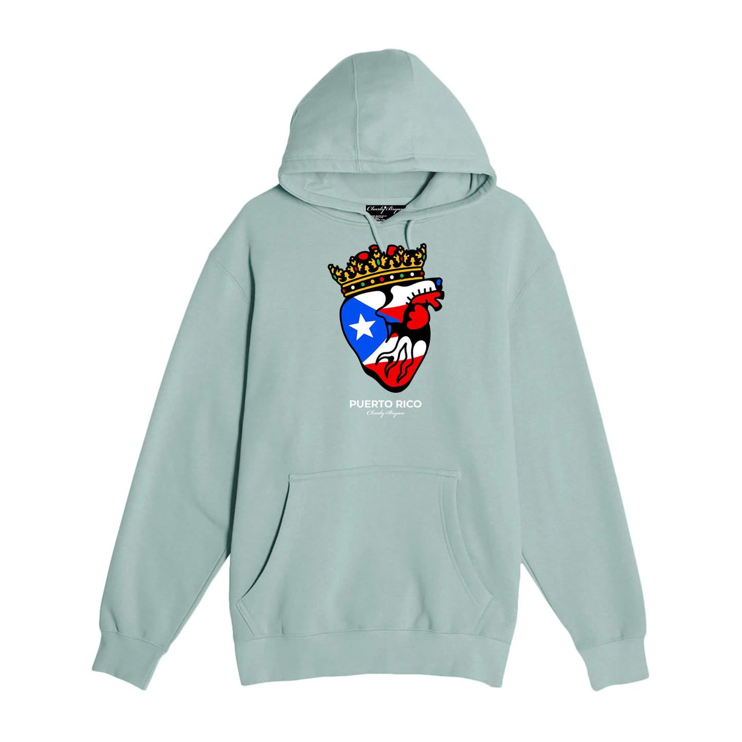 Charly Bryan "Puerto Rico" Hoodie - Flag In My Heart Collection (FREE SHIPPING)