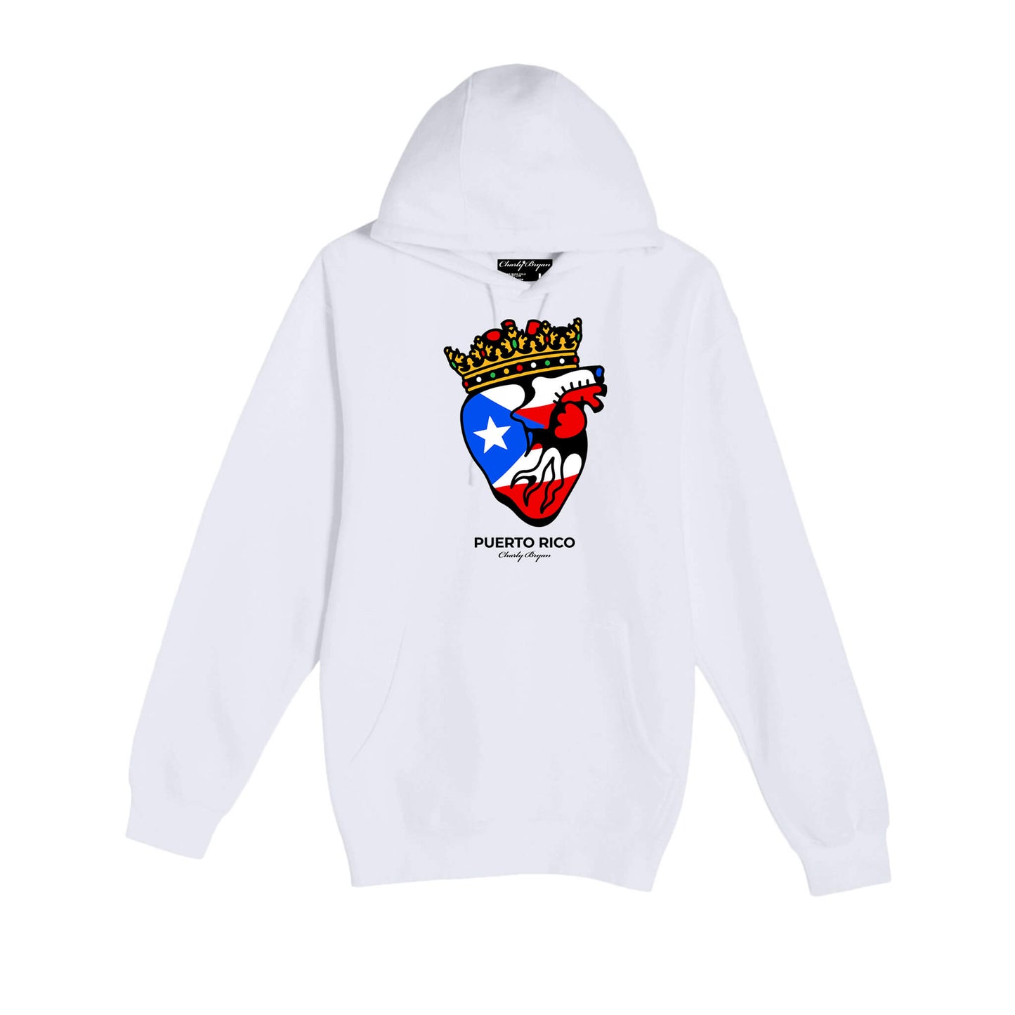 Charly Bryan "Puerto Rico" Hoodie - Flag In My Heart Collection (FREE SHIPPING)