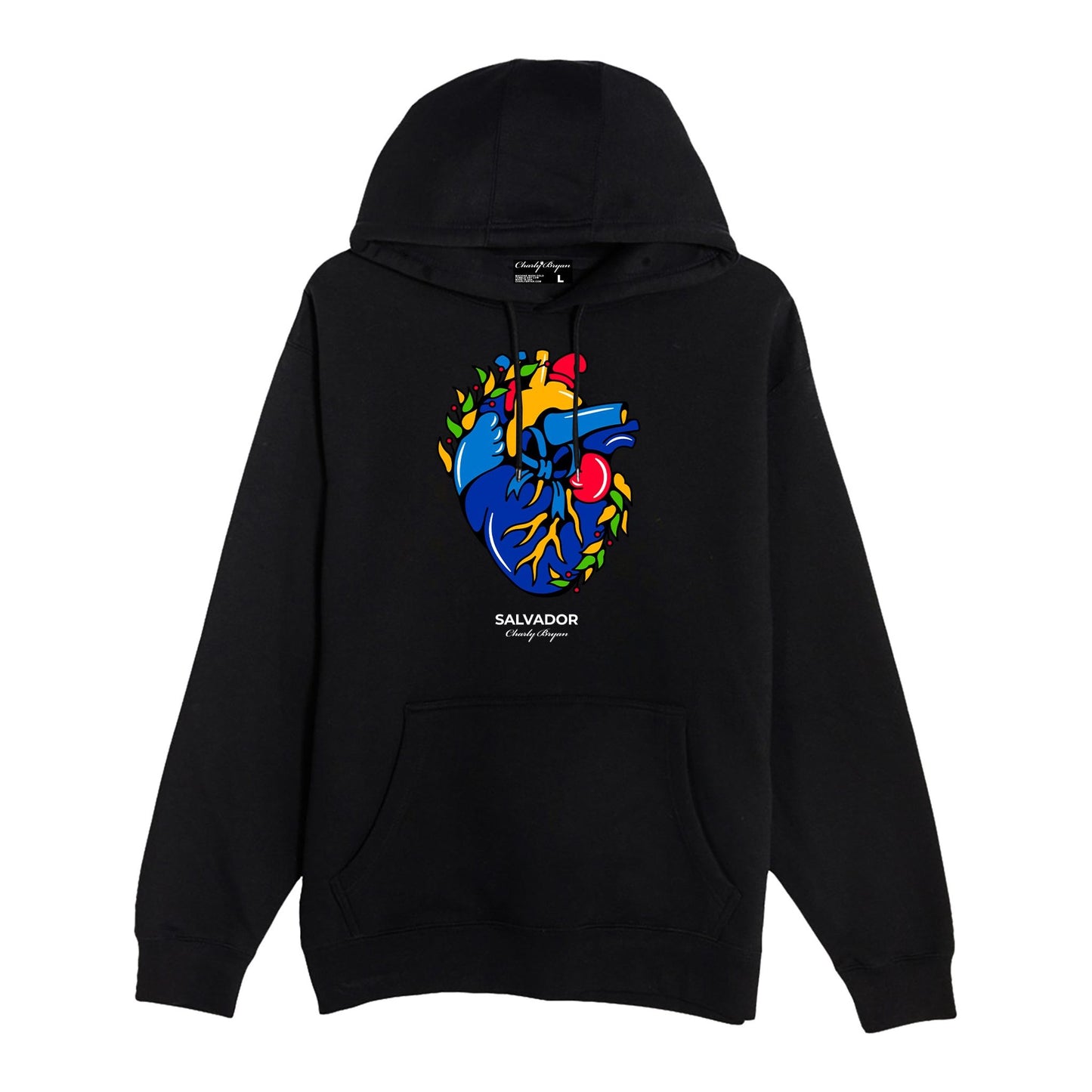 Charly Bryan "Salvador" Hoodie - Flag In My Heart Collection (FREE SHIPPING)