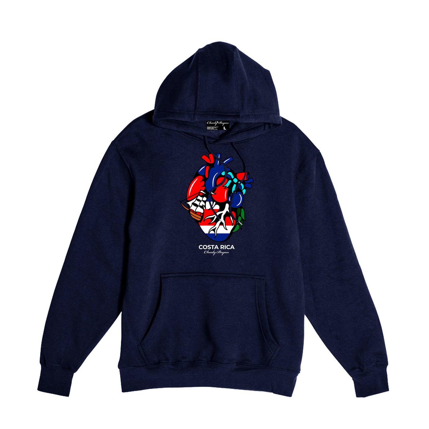 Charly Bryan "Costa Rica" Hoodie - Flag In My Heart Collection (FREE SHIPPING)