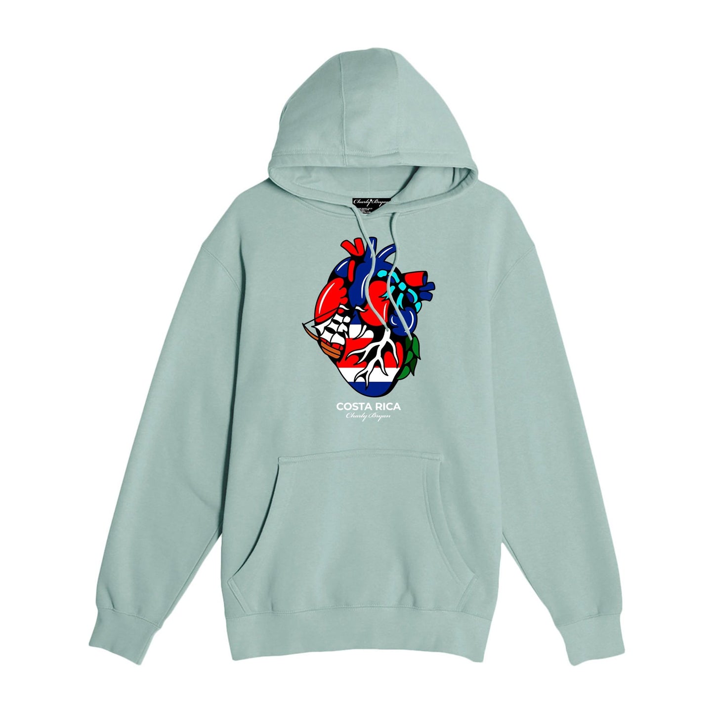 Charly Bryan "Costa Rica" Hoodie - Flag In My Heart Collection (FREE SHIPPING)
