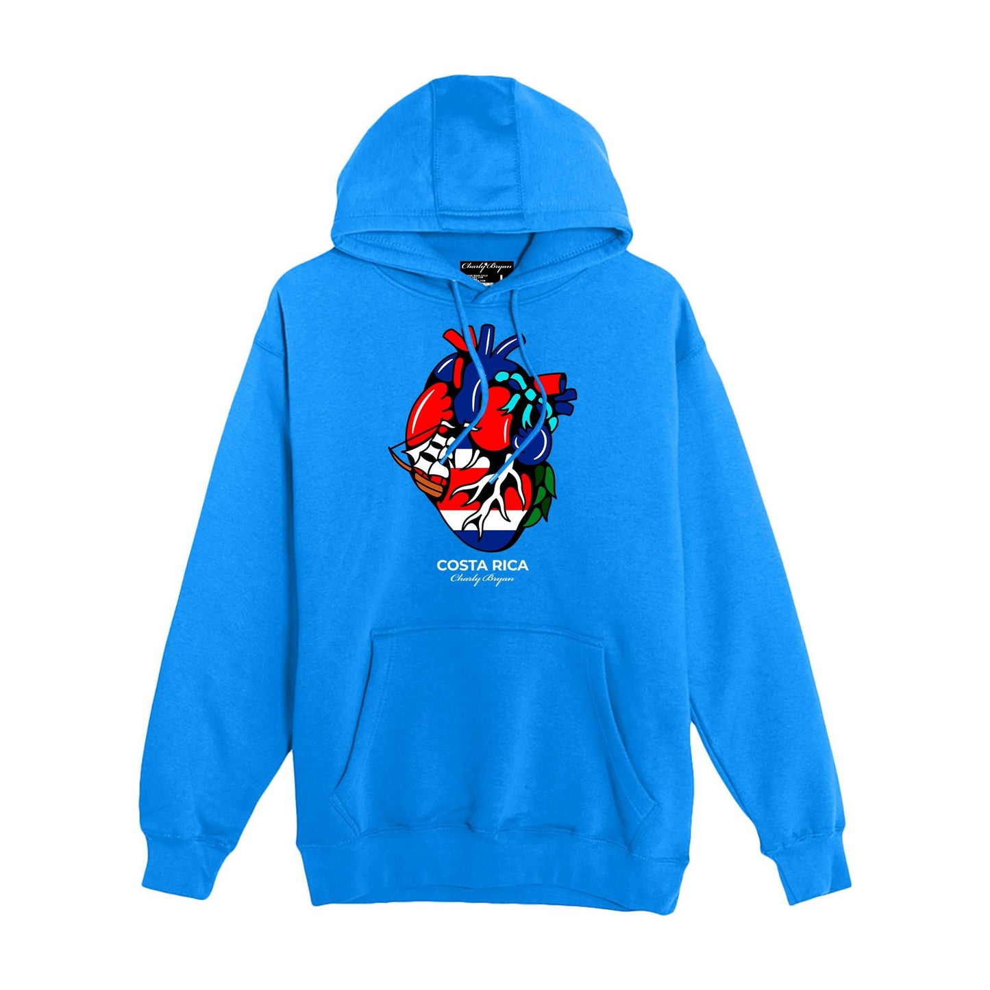Charly Bryan "Costa Rica" Hoodie - Flag In My Heart Collection (FREE SHIPPING)