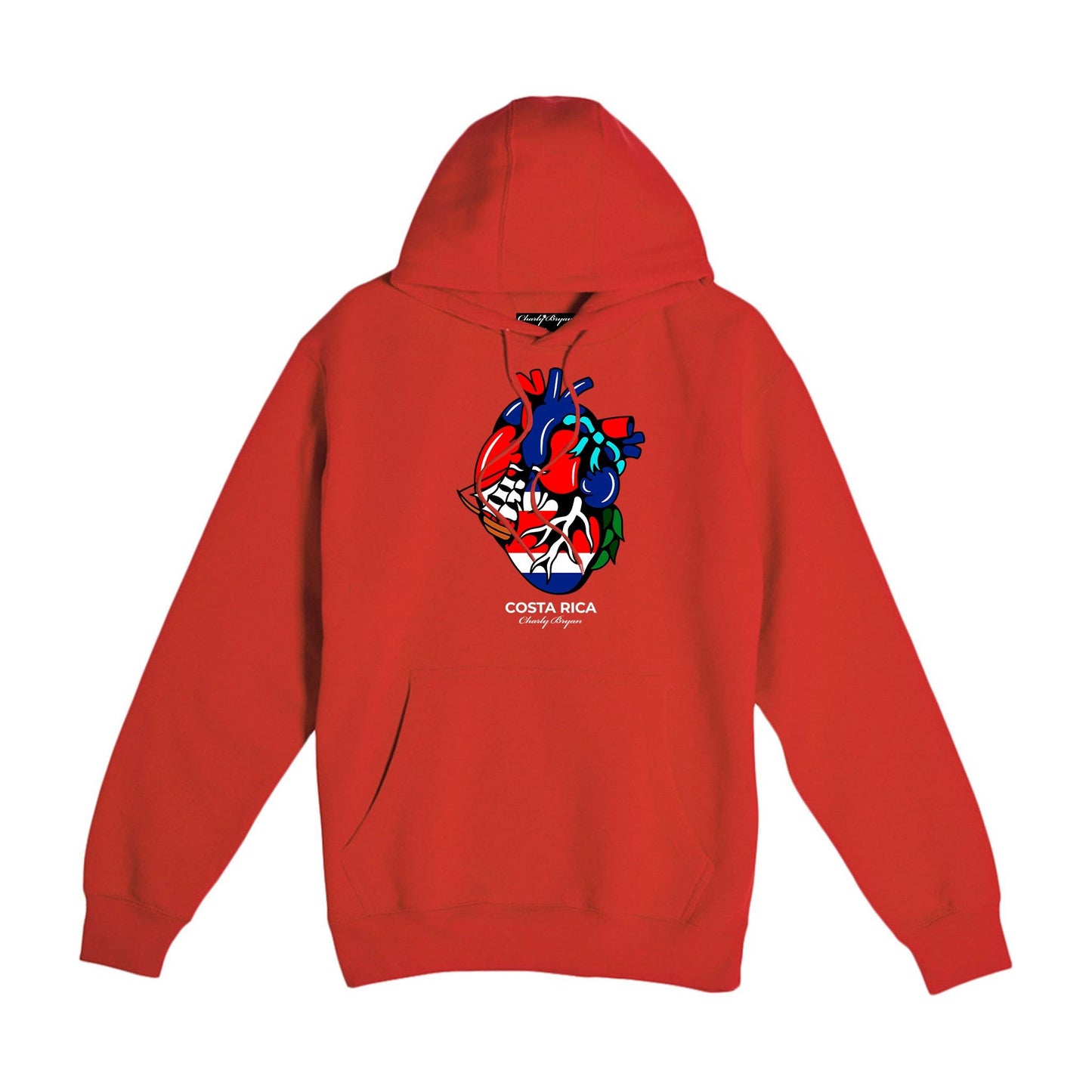 Charly Bryan "Costa Rica" Hoodie - Flag In My Heart Collection (FREE SHIPPING)