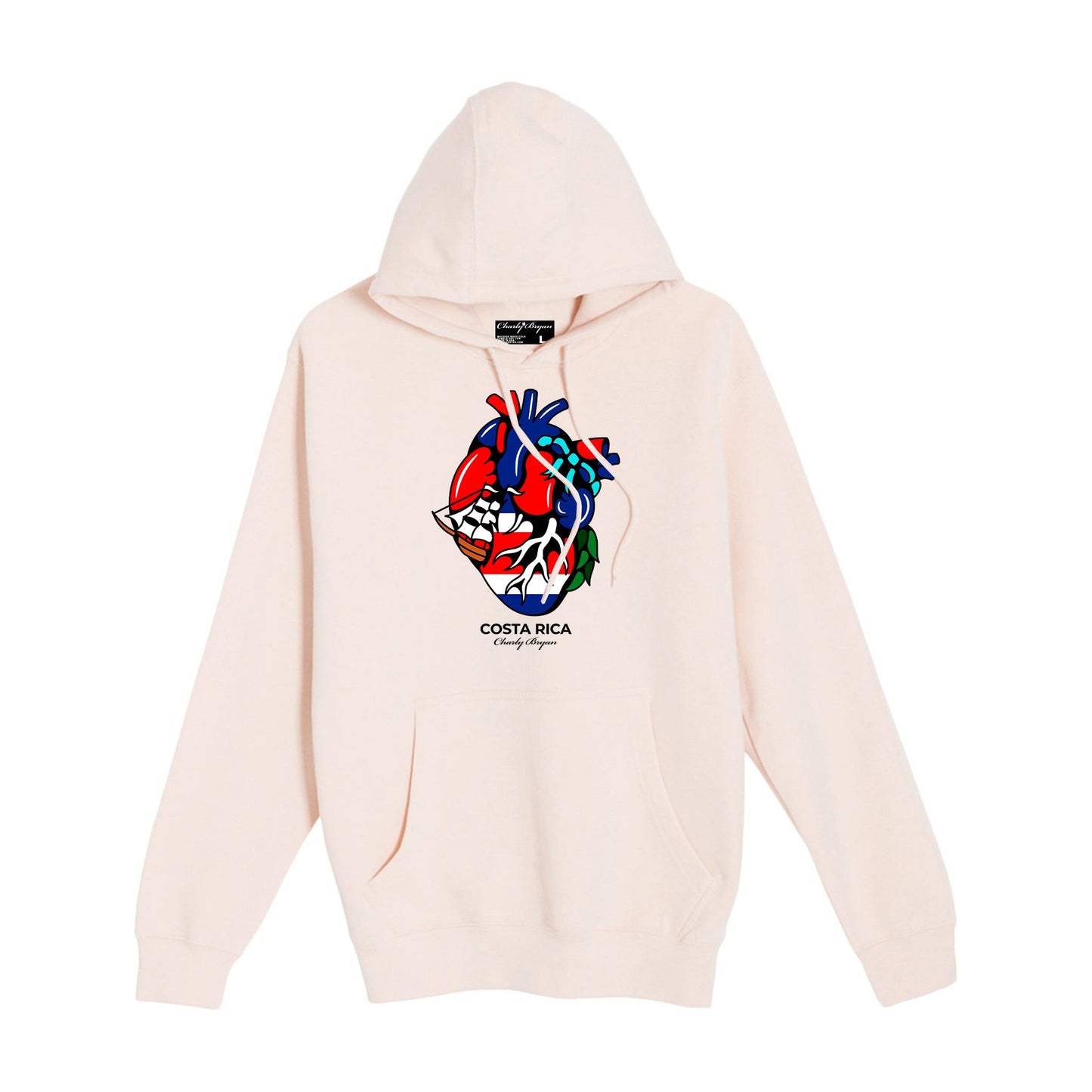 Charly Bryan "Costa Rica" Hoodie - Flag In My Heart Collection (FREE SHIPPING)