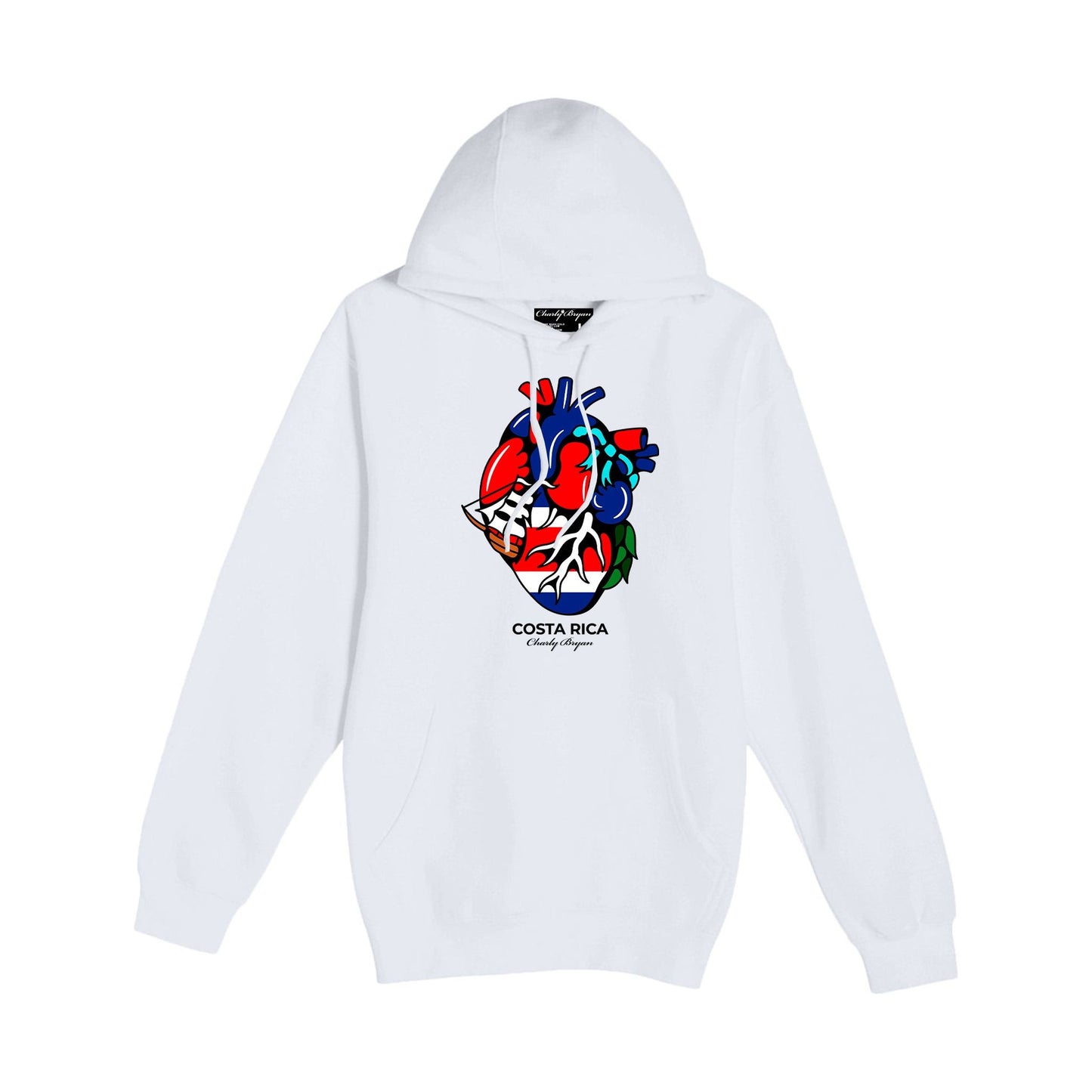 Charly Bryan "Costa Rica" Hoodie - Flag In My Heart Collection (FREE SHIPPING)