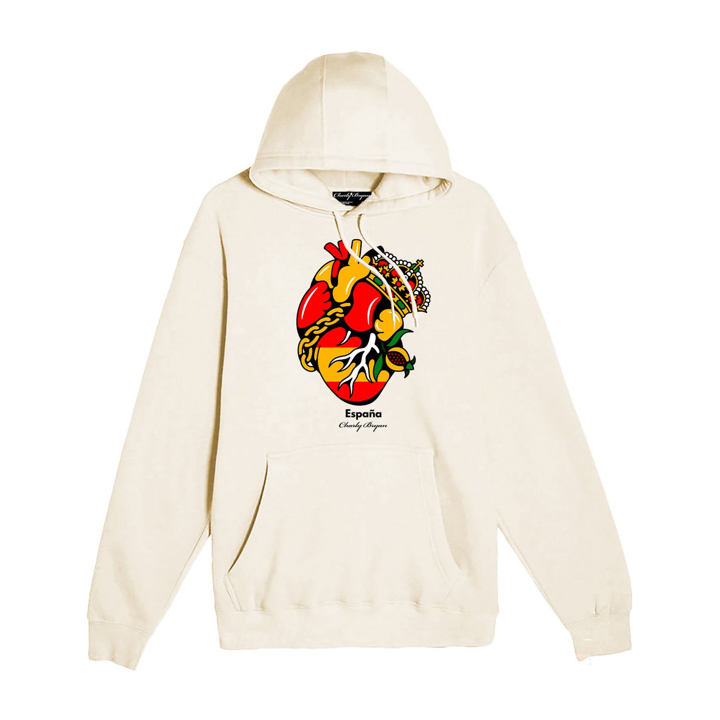 Charly Bryan "España" Hoodie - Flag In My Heart Collection (FREE SHIPPING)