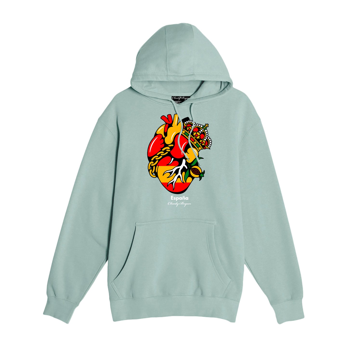 Charly Bryan "España" Hoodie - Flag In My Heart Collection (FREE SHIPPING)