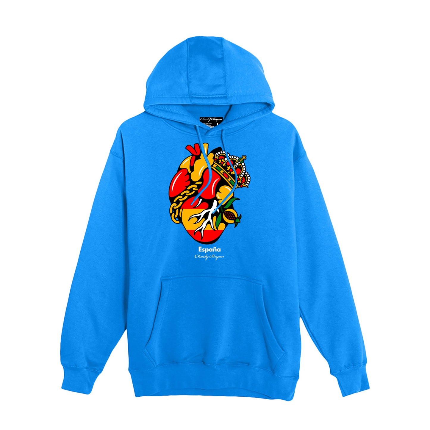 Charly Bryan "España" Hoodie - Flag In My Heart Collection (FREE SHIPPING)