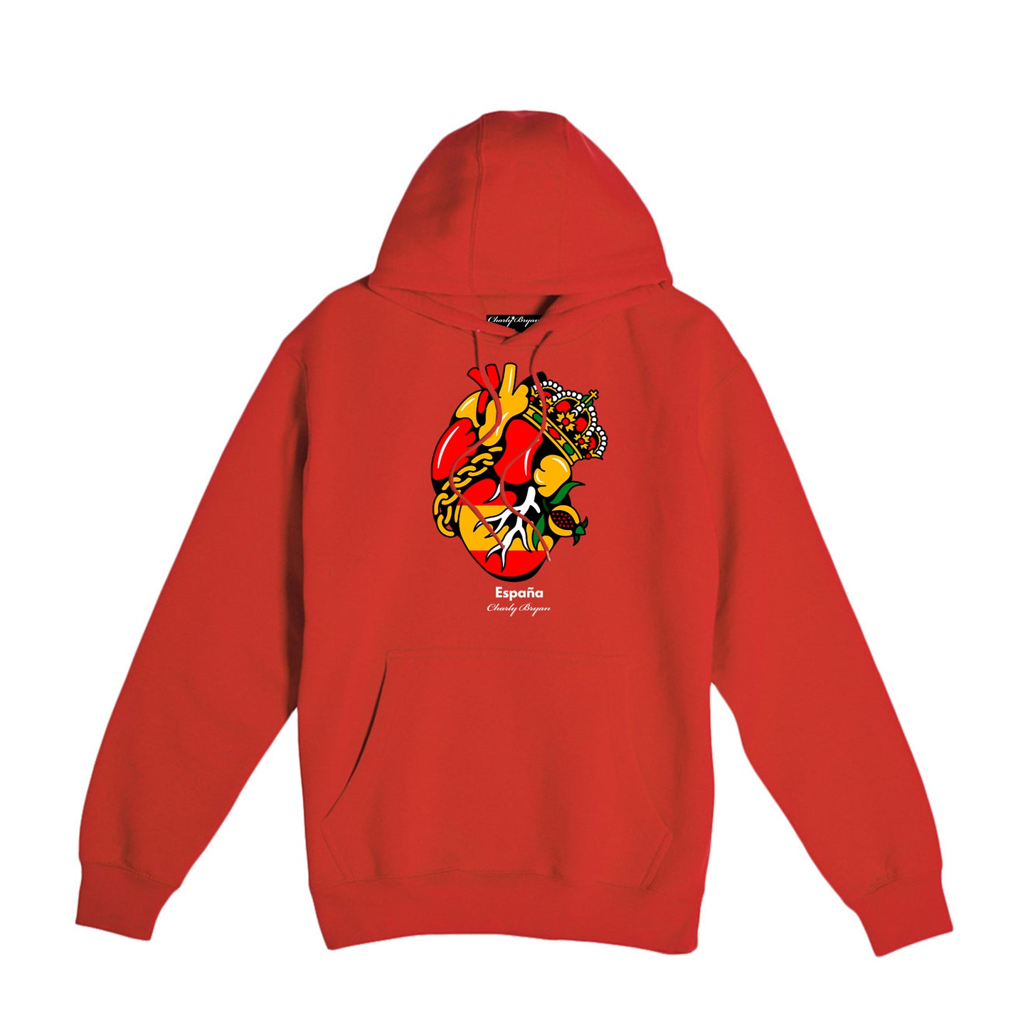 Charly Bryan "España" Hoodie - Flag In My Heart Collection (FREE SHIPPING)