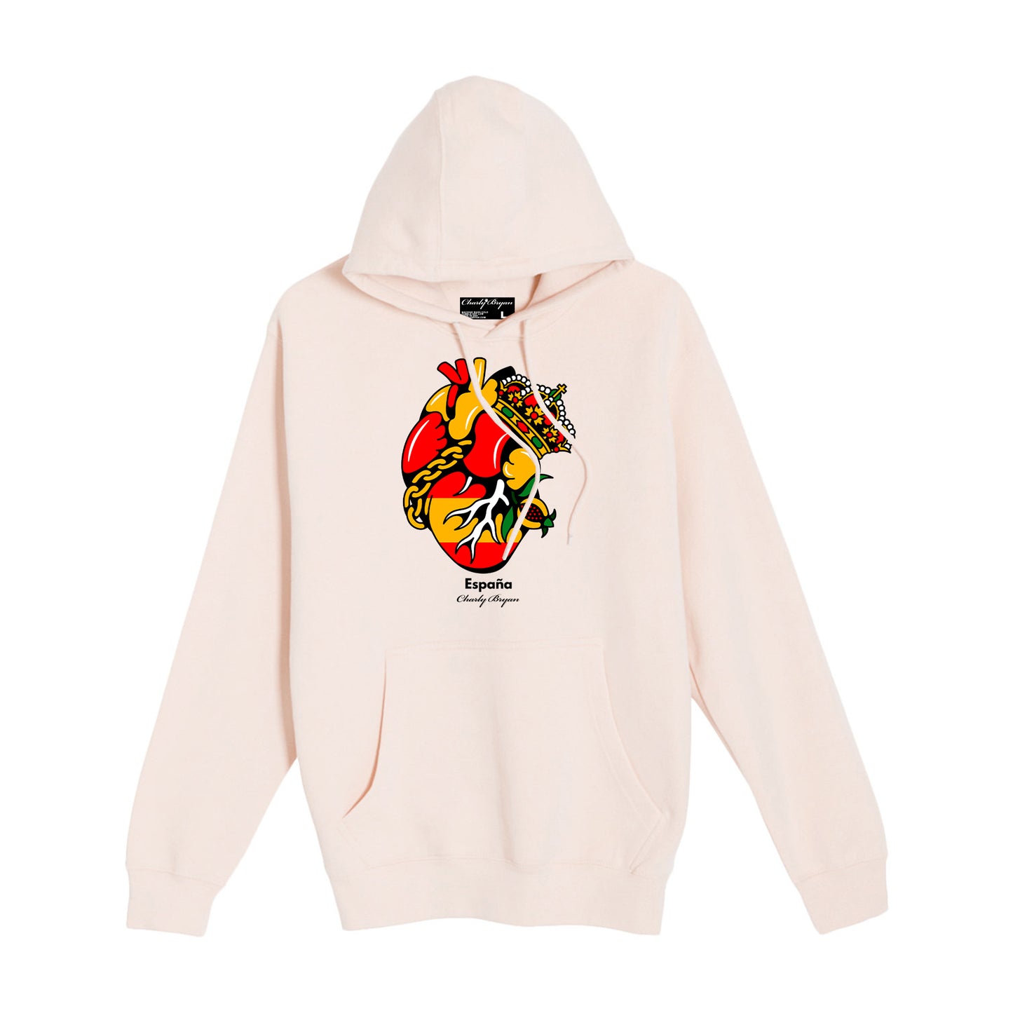 Charly Bryan "España" Hoodie - Flag In My Heart Collection (FREE SHIPPING)