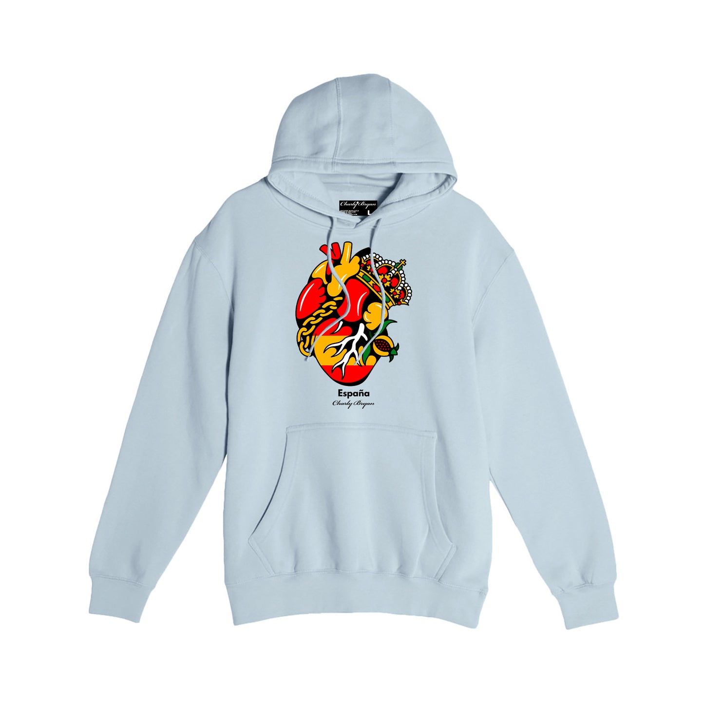 Charly Bryan "España" Hoodie - Flag In My Heart Collection (FREE SHIPPING)