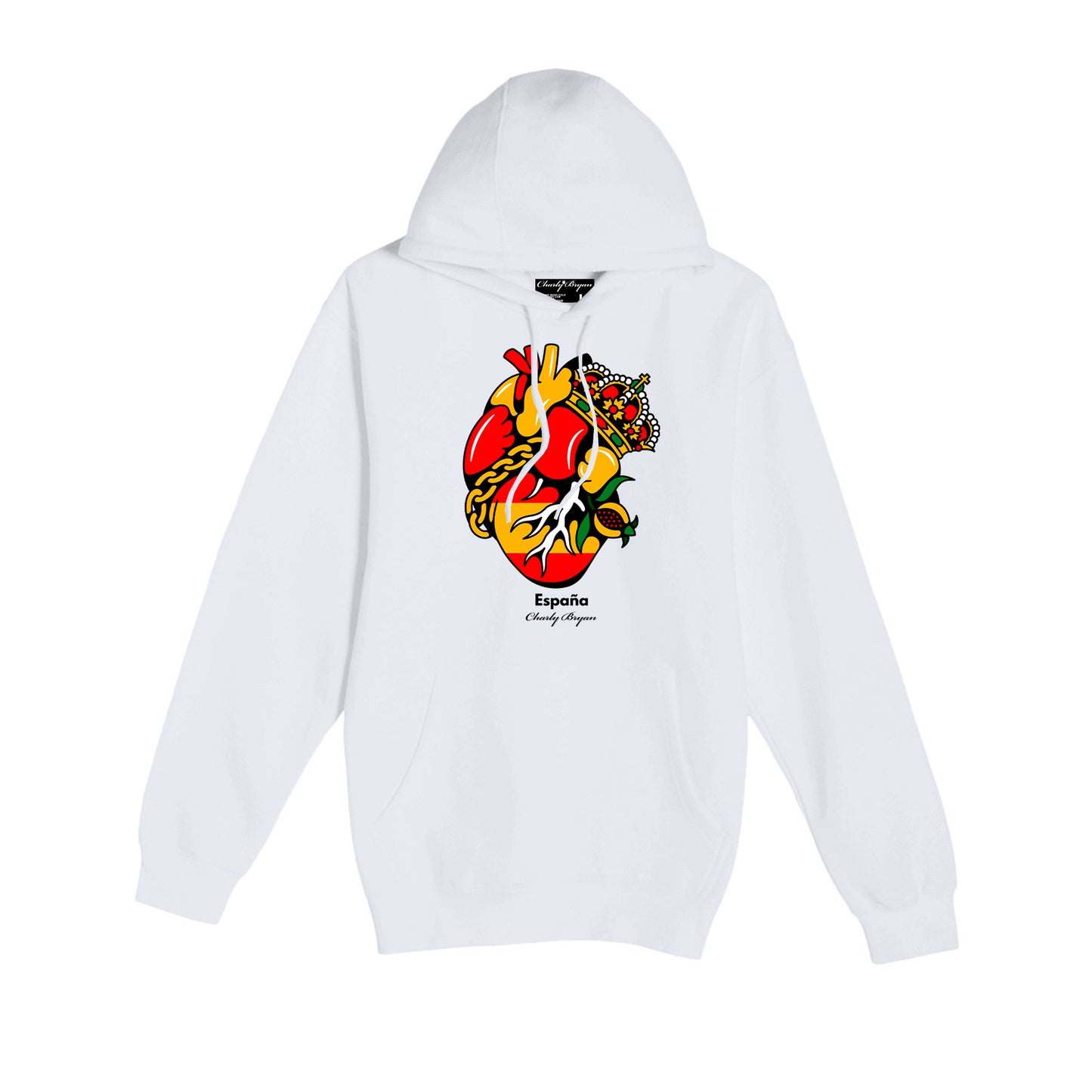 Charly Bryan "España" Hoodie - Flag In My Heart Collection (FREE SHIPPING)