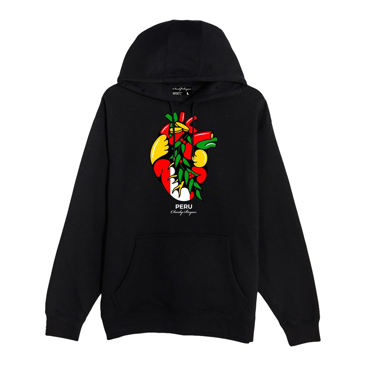 Charly Bryan "Peru" Hoodie - Flag In My Heart Collection (FREE SHIPPING)