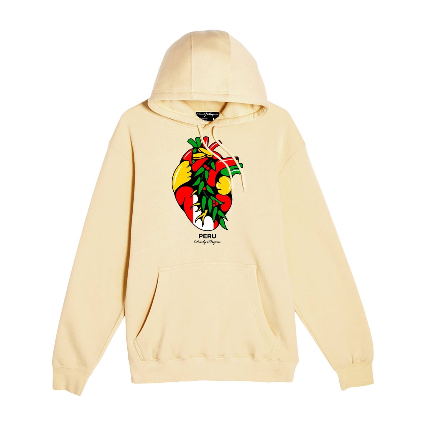 Charly Bryan "Peru" Hoodie - Flag In My Heart Collection (FREE SHIPPING)