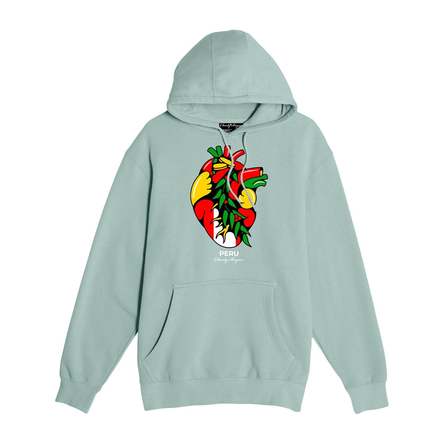 Charly Bryan "Peru" Hoodie - Flag In My Heart Collection (FREE SHIPPING)