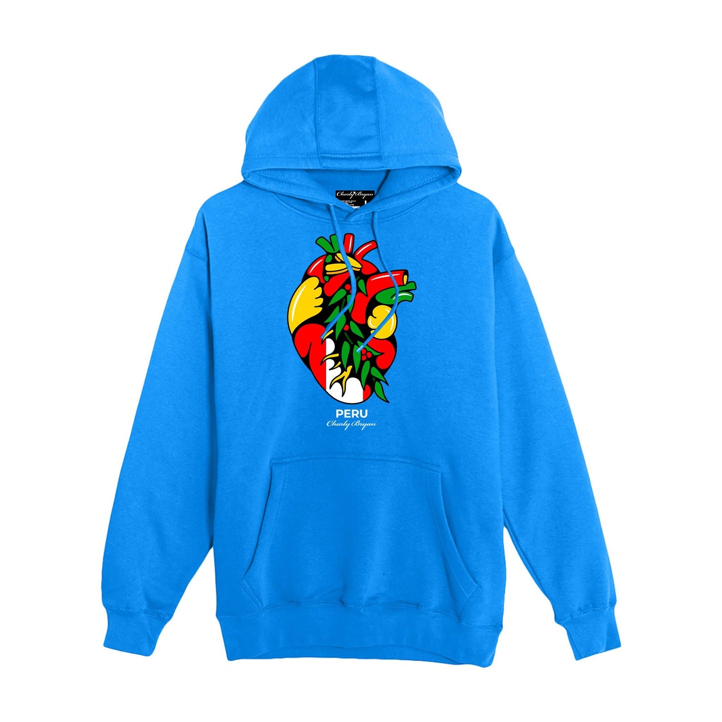 Charly Bryan "Peru" Hoodie - Flag In My Heart Collection (FREE SHIPPING)