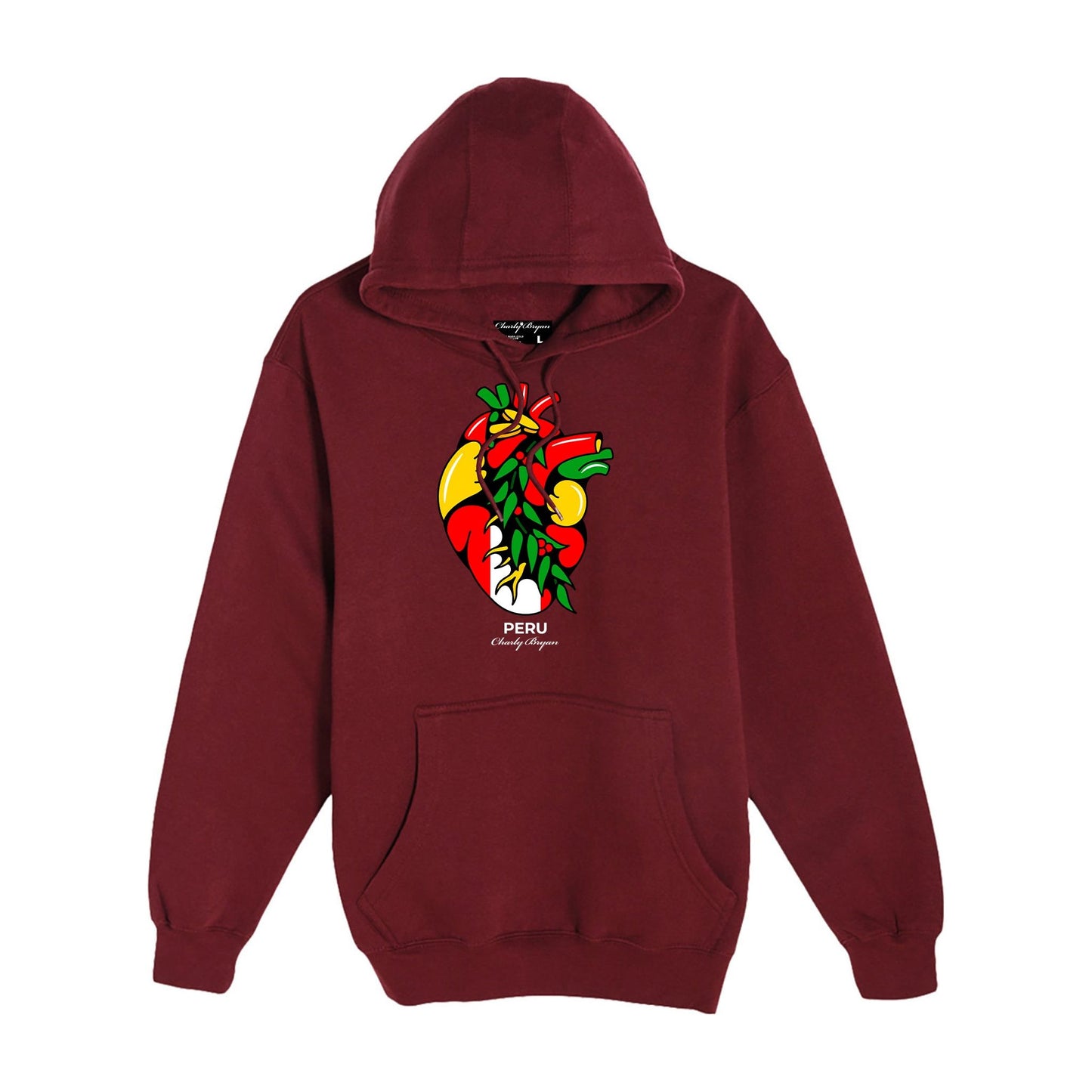Charly Bryan "Peru" Hoodie - Flag In My Heart Collection (FREE SHIPPING)