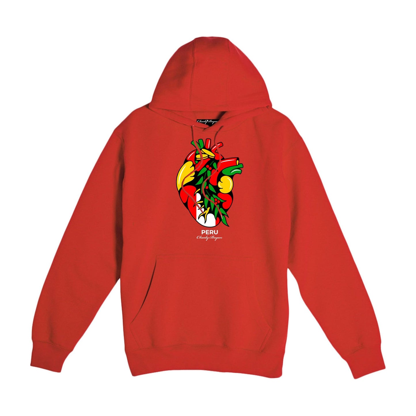 Charly Bryan "Peru" Hoodie - Flag In My Heart Collection (FREE SHIPPING)