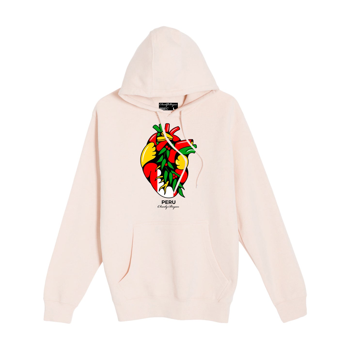 Charly Bryan "Peru" Hoodie - Flag In My Heart Collection (FREE SHIPPING)
