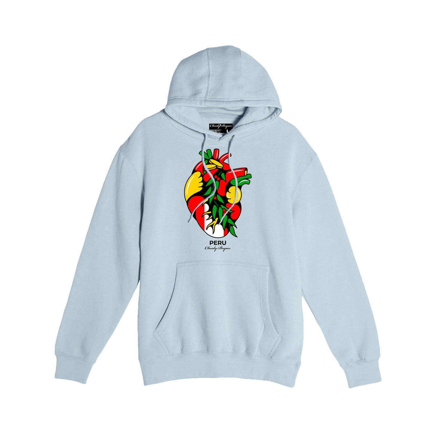 Charly Bryan "Peru" Hoodie - Flag In My Heart Collection (FREE SHIPPING)