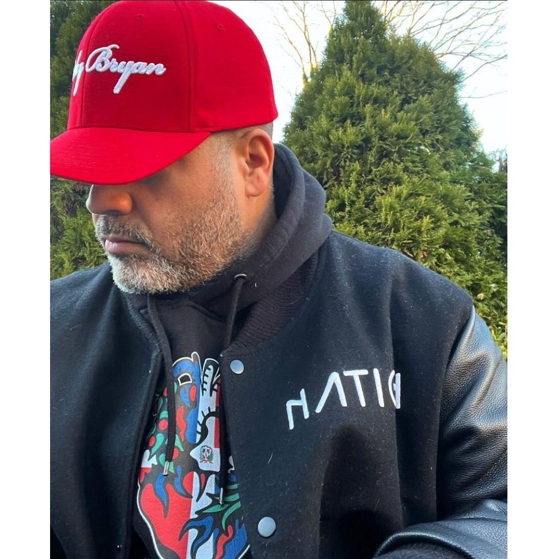 Charly Bryan "República Dominicana"  Premium Heavy Hoodie - Flag in my Heart Collection