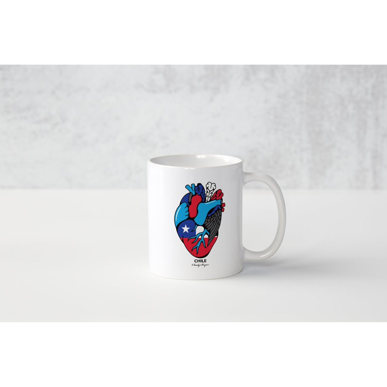 Charly Bryan "Chile" Coffee Mug - Flag in my heart collection (Free Shipping Included)