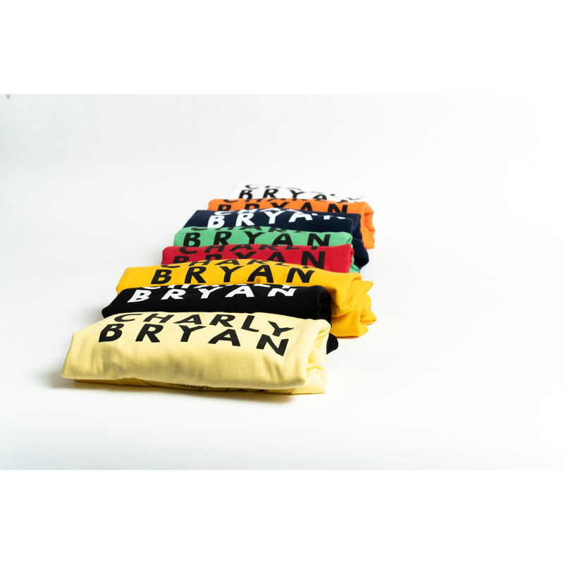 Charly Bryan "Stacked Logo" Mens T-Shirts - Bold Collection