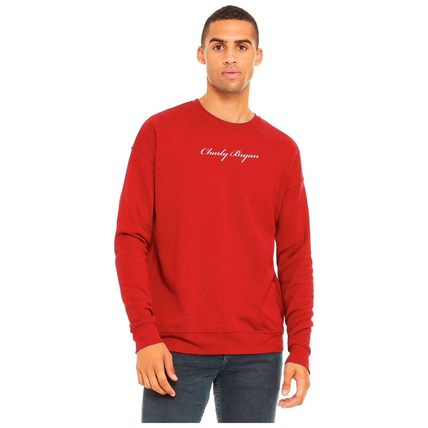 Charly Bryan "Crewneck Sweater" - Small Classic Logo Collection - Super Soft Material