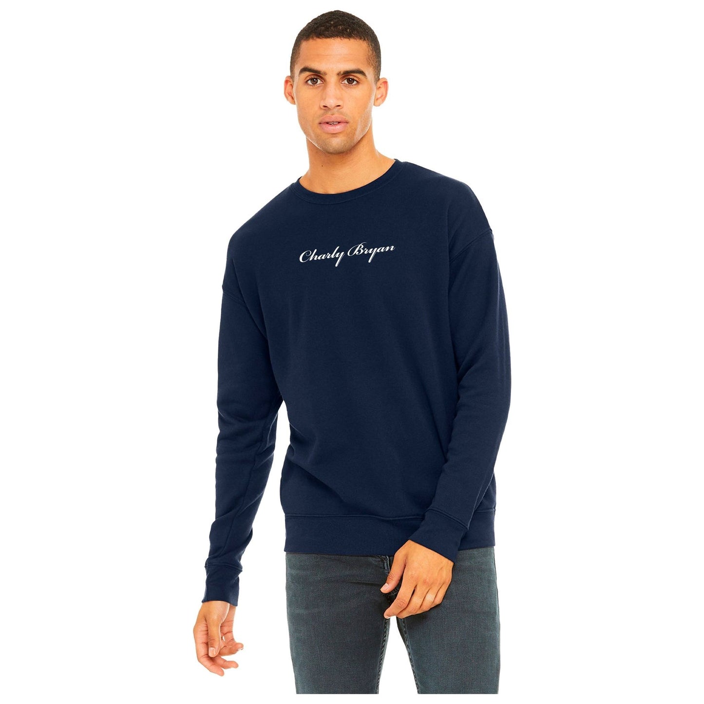 Charly Bryan "Crewneck Sweater" - Small Classic Logo Collection - Super Soft Material