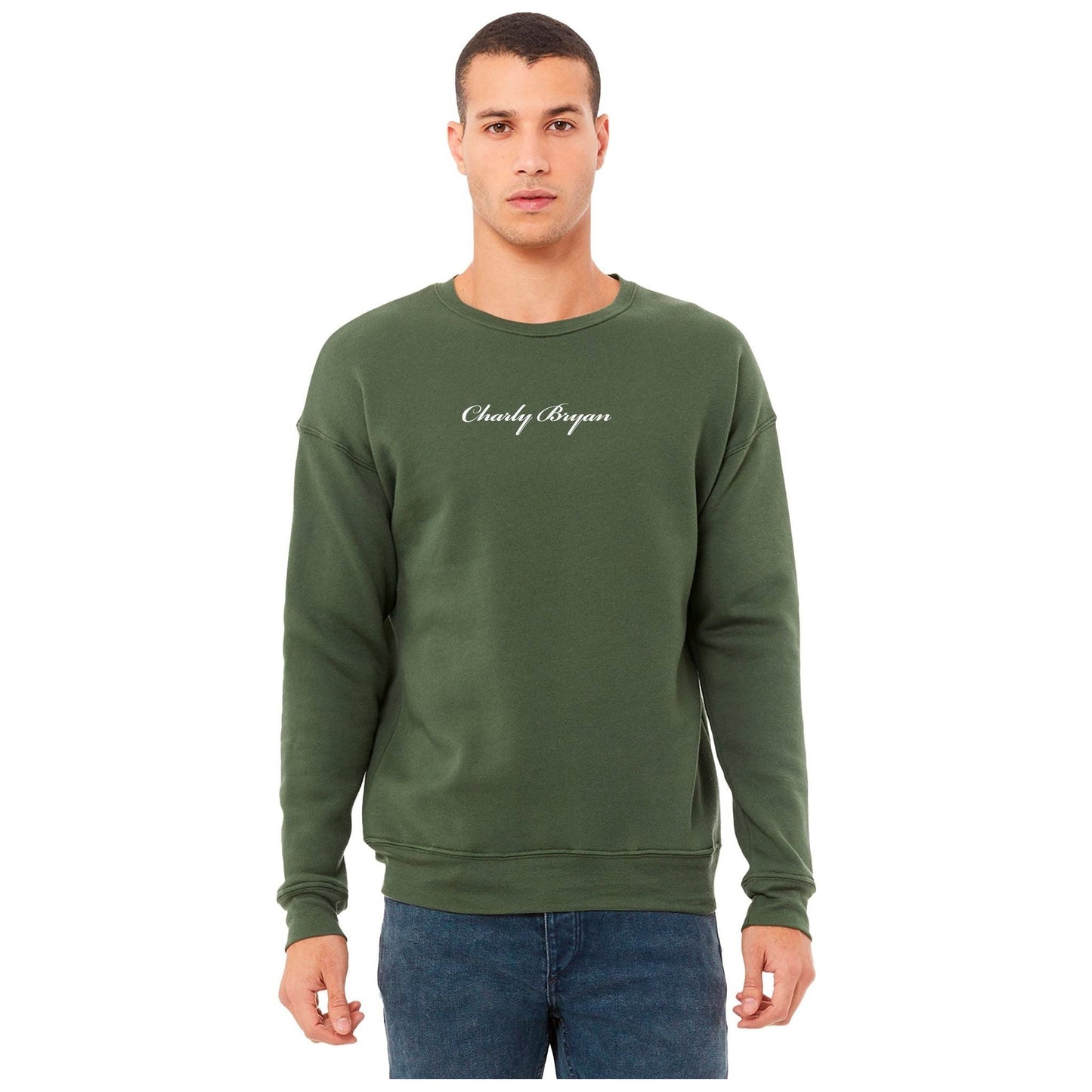 Charly Bryan "Crewneck Sweater" - Small Classic Logo Collection - Super Soft Material
