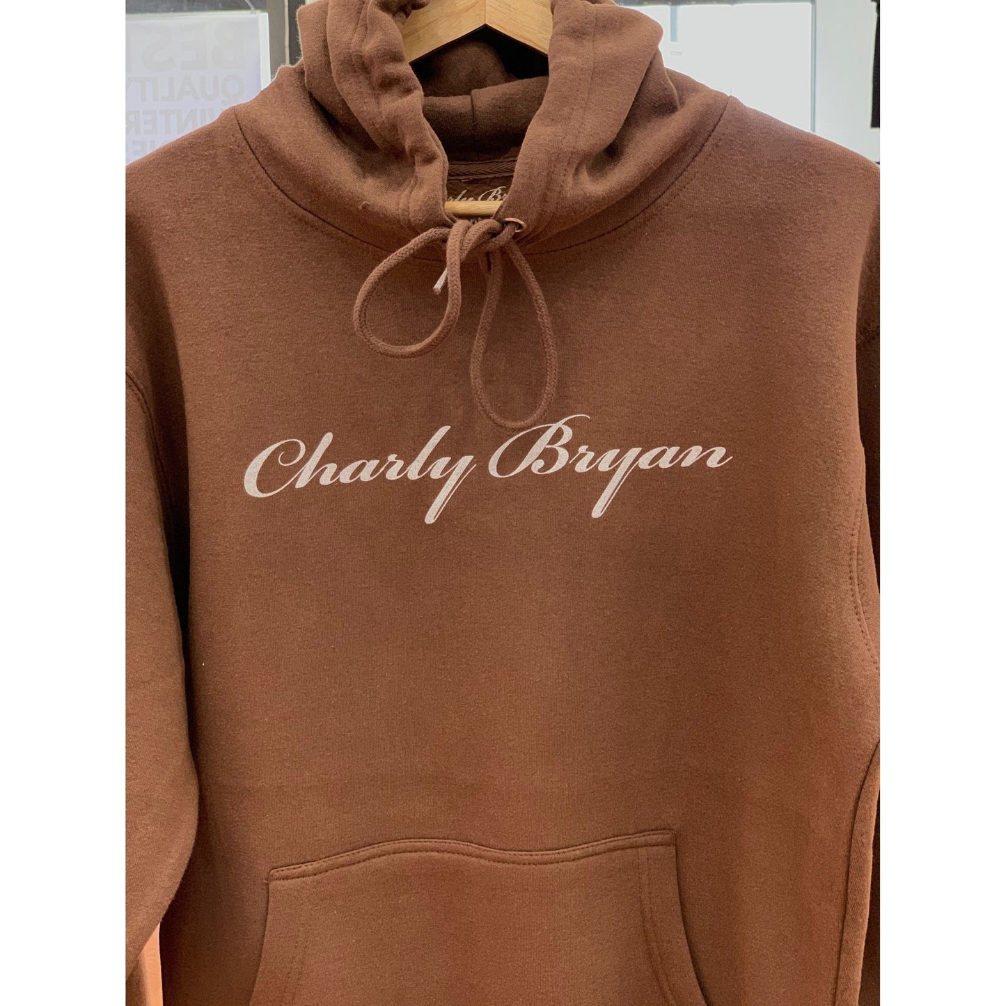 Charly Bryan "Big Classic Logo" Hoodie - Classic Logo Collection - VERY FEW LEFT, HURRY!!!