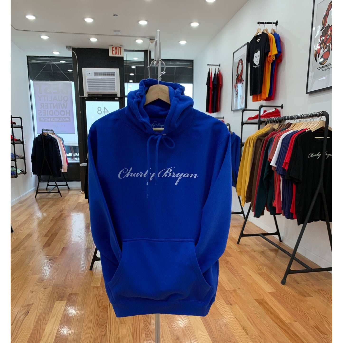 Charly Bryan "Big Classic Logo" Hoodie - Classic Logo Collection - VERY FEW LEFT, HURRY!!!