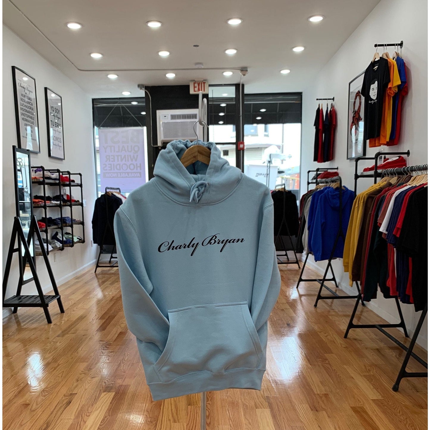 Charly Bryan "Big Classic Logo" Hoodie - Classic Logo Collection - VERY FEW LEFT, HURRY!!!