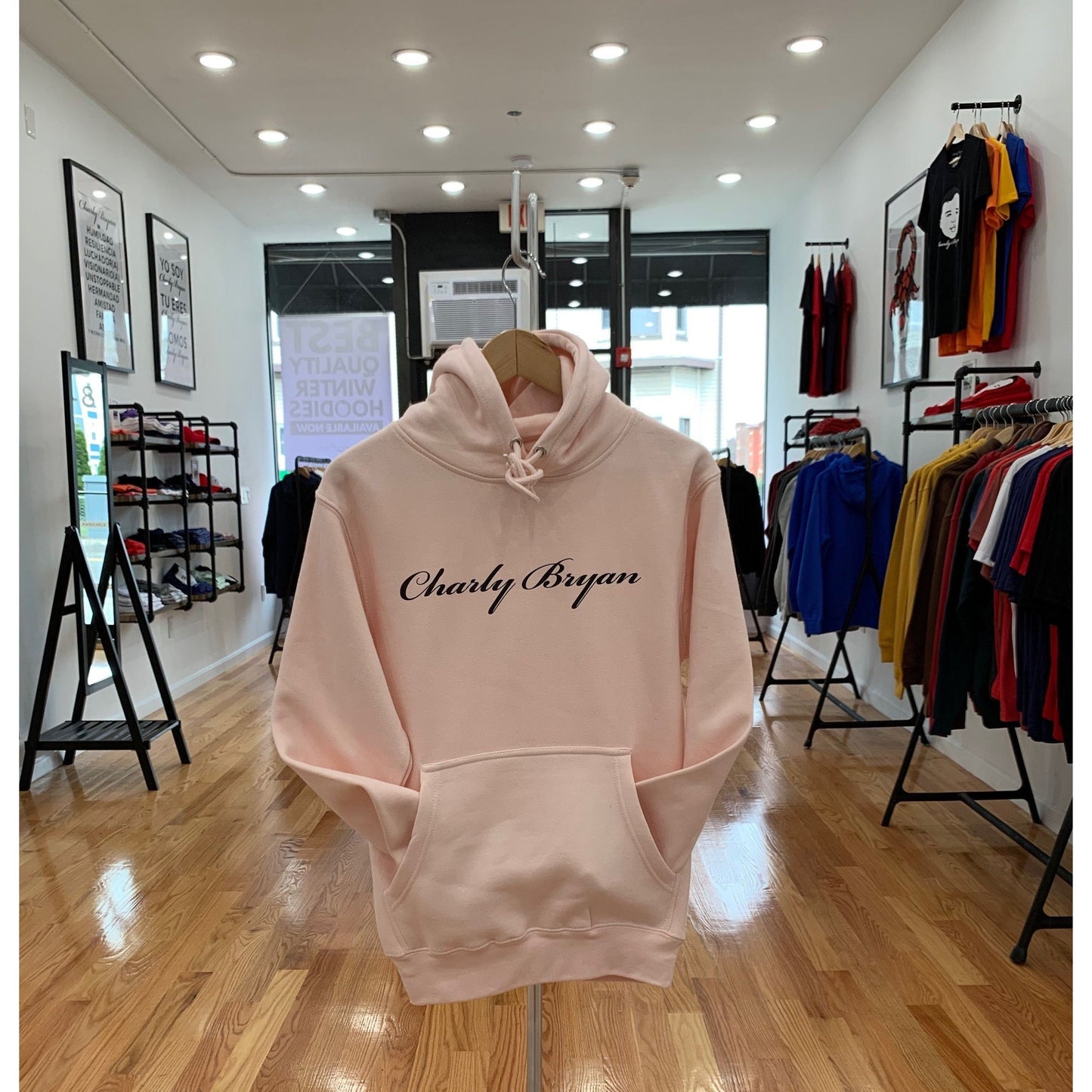 Charly Bryan "Big Classic Logo" Hoodie - Classic Logo Collection - VERY FEW LEFT, HURRY!!!